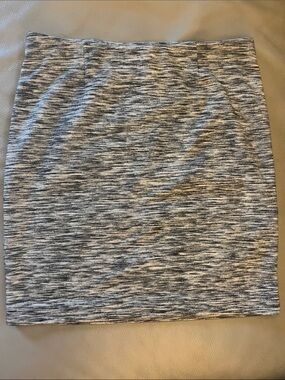 Dynamite Marled Gray Mini Skirt